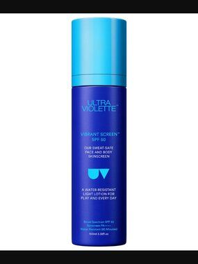 ❣️2/$36 NIB Ultra Violette  Vibrant Screen SPF 50 Water Resistant Sunscreen $30